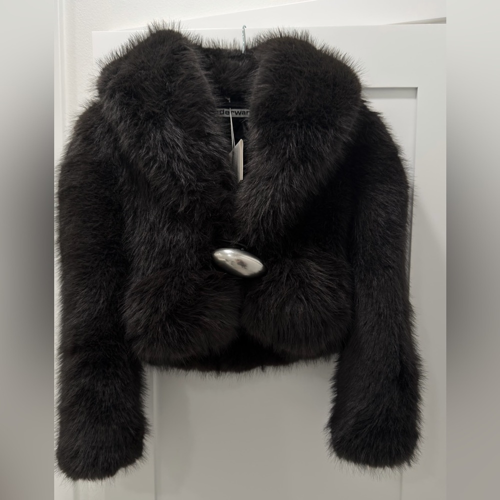 Brand new Alexander Wang Coat Faux Fur